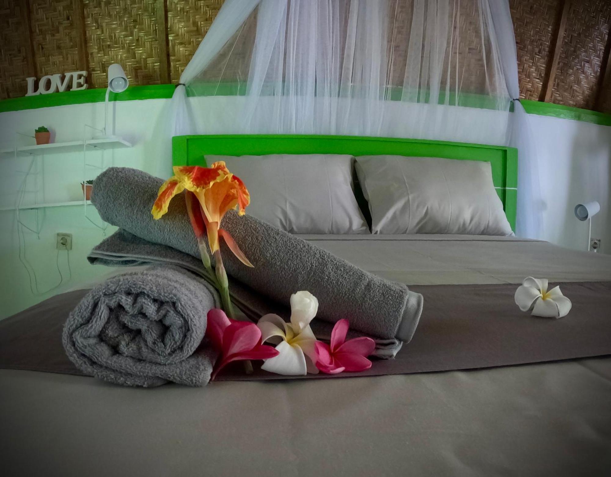 Kaktus Bungalow 1 Gili Air Luaran gambar