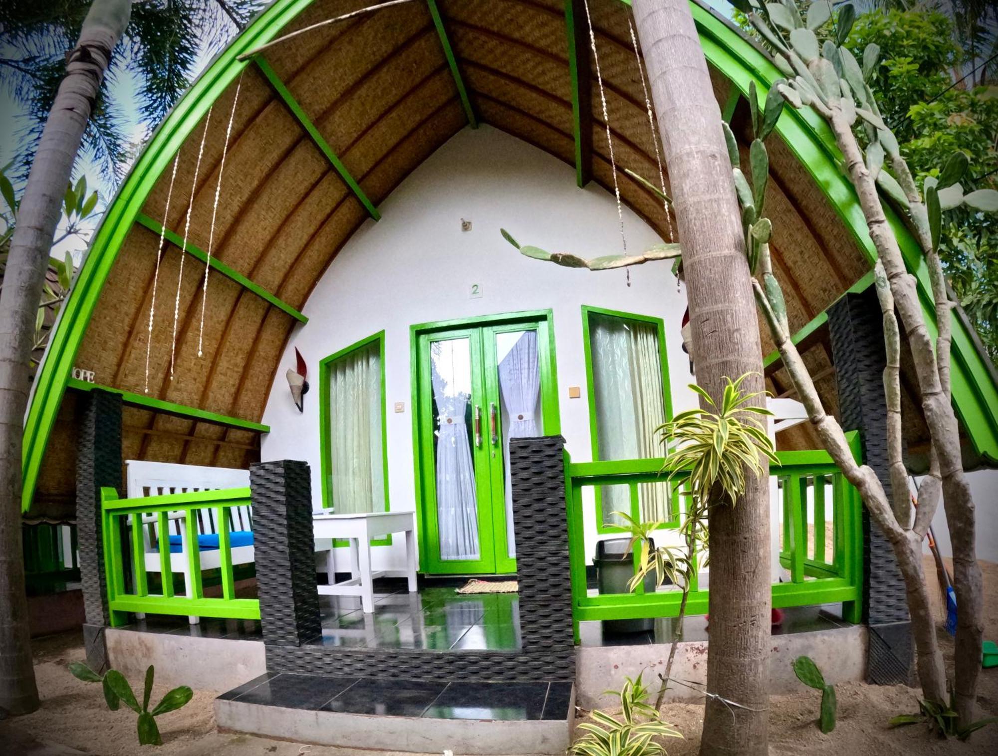 Kaktus Bungalow 1 Gili Air Luaran gambar